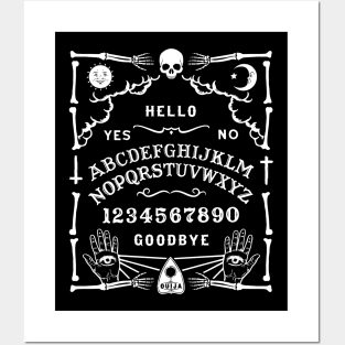 OUIJA BOARD - SPIRIT BOARD Posters and Art